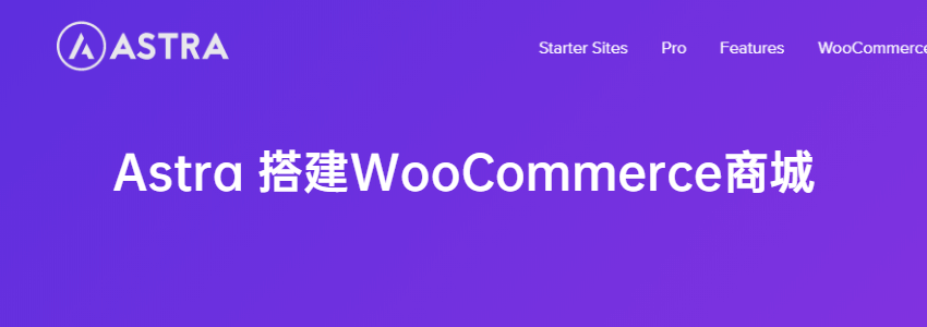 使用Astra主题搭建WooCommerce网站教程
